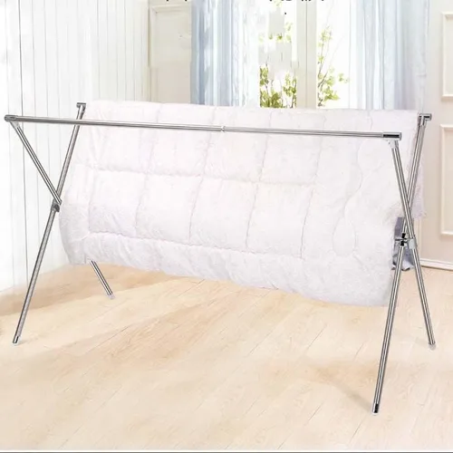 Vista 5 de This Clothes Drying Racks Outdoor, Adjustable and Foldable Laundry Rack, Heavy Duty Stainless Steel Garment Laundry Racks, Collapsible Space Saving