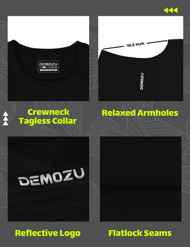 Vista 5 de DEMOZU Camiseta de natación sin mangas para hombre de secado rápido atlética correr gimnasio playa camiseta sin mangas grande y alta