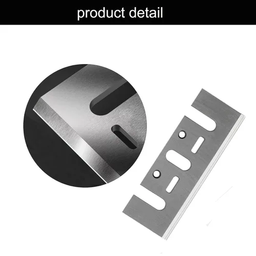 Vista 3 de Cuchillas cepilladoras de acero de alta velocidad, 3-1/4 pulgadas 3.228 in de repuesto para Makita 1900B, KP0810, Dewalt DCP580, DW6655, Bosch 1594