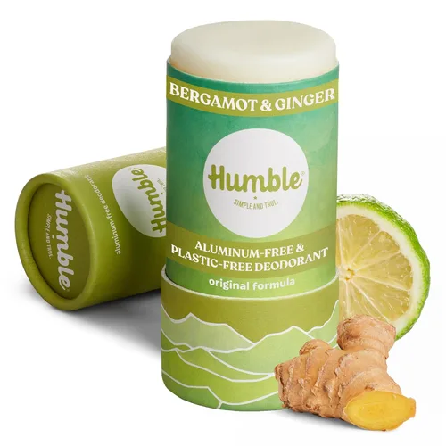 Vista 10 de Humble desodorante sin aluminio con bicarbonato de sodio, rosa marroquí