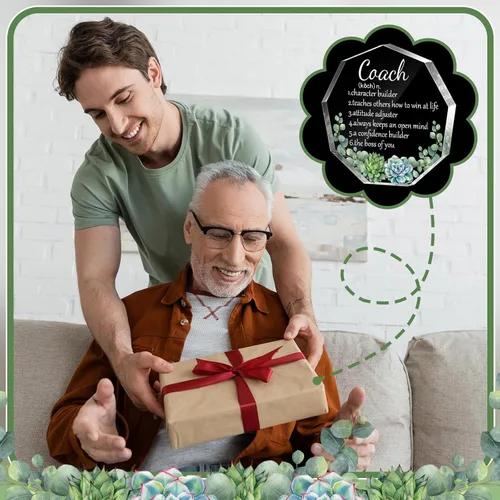 Vista 5 de Panelee Regalos de agradecimiento para mujeres y hombres, regalo inspirador de agradecimiento acrílico, oficina, compañero de trabajo, despedida