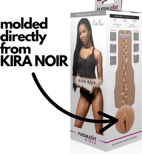Vista 3 de Fleshlight Chicas Kira Noir Spellbound