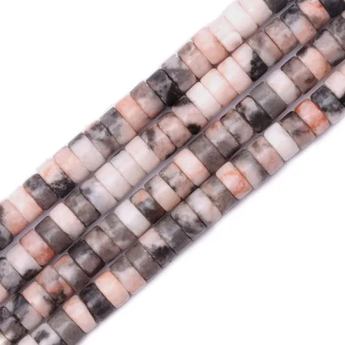 Vista 39 de Cuentas Heishi de piedra natural para hacer collares, cuentas pequeñas de piedra redonda plana de 0.116 pulgadas x 0.039 pulgadas para hacer joyas
