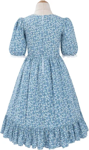 Vista 57 de Nuoqi - Vestidos de pionera para niñas, disfraz colonial