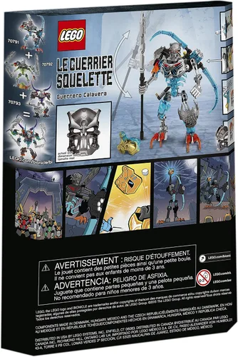 Vista 3 de LEGO Bionicle, 70791 kit de construcción de Skull Warrior