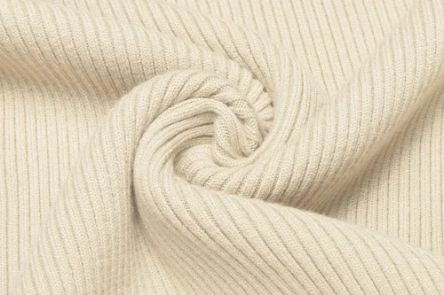 Vista 7 de COOFANDY Suéter casual de cuello alto de punto acanalado ajustado para hombre