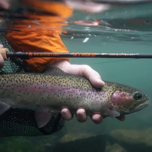 Vista 5 de Redington Strike II Euro Nymph - Caña de pescar con mosca con tubo, acción media rápida, 4 piezas