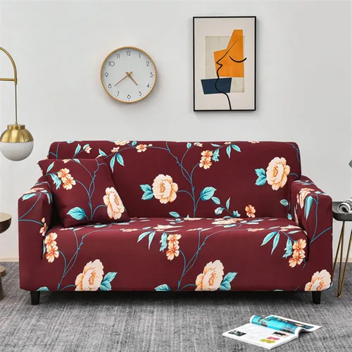 Vista 14 de IMYOGI Fundas para sofá de alta elasticidad, funda de sofá suave, funda de poliéster elástico para sofá de 1, 2, 3, 4 plazas, protector de muebles