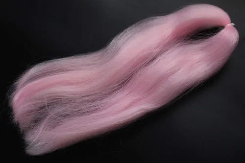 Vista 9 de Tigofly 16 Colores Fibra Sintética Grande Hank Super Pelo Mosca Atado Bucktail Jig Señuelo Hacer Materiales 8 colores claros