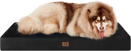 Vista 14 de EHEYCIGA Cama ortopédica de espuma viscoelástica para perros de 30 x 20 pulgadas, cama impermeable para mascotas para perros medianos, alfombrilla