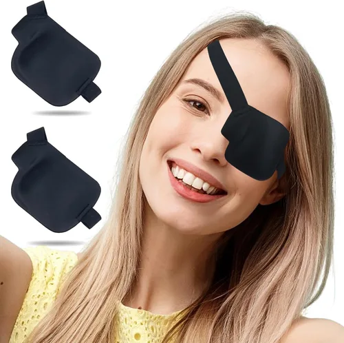 Vista 10 de Parche para los ojos, 2 parches médicos para los ojos para adultos y niños, parches para ojos perezosos para ambliopía 3D para ojo derecho (derecha)