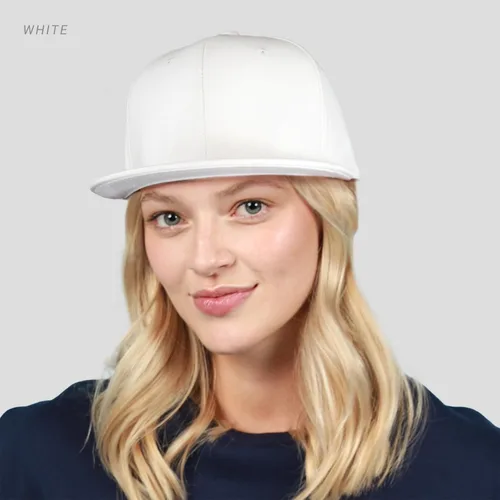 Vista 5 de CHOK.LIDS Sombreros de ala plana de cuero de la PU para hombres y mujeres Hip Hop Baseball Snapback Sombreros en blanco Pantera Sólido Negro