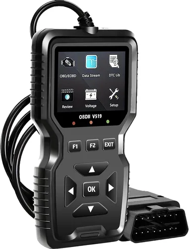 Vista 14 de Herramienta de Diagnóstico Escáner OBD2 - Lector de Códigos de Luz del Motor, Función de Restablecimiento, Flujo de Datos, Preparación I/M, Azul