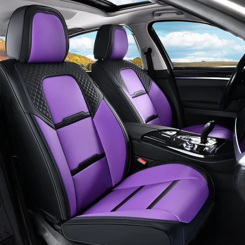 Vista 34 de Coverado - Fundas impermeables para asientos de coche, fundas delanteras para asientos de coche, 2 en 1, fundas protectoras para asientos de coche