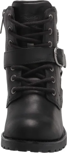 Vista 2 de Harley-Davidson Howell D84664 - Botas de motocicleta impermeables de 5 pulgadas, color negro