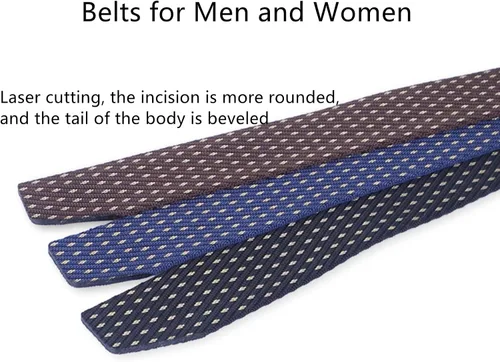 Vista 4 de Cinturones para hombres trenzados, cinturones para hombres y mujeres, de lona de nailon, transpirable, militar, de liberación rápida, cinturón