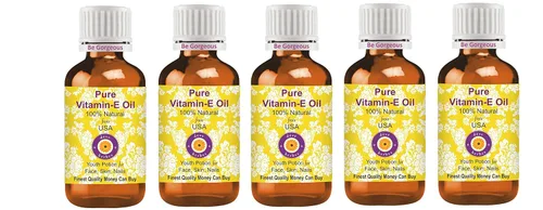 Vista 8 de Deve Herbes - Aceite de vitamina E puro de grado terapéutico natural, 0.16 onzas líquidas