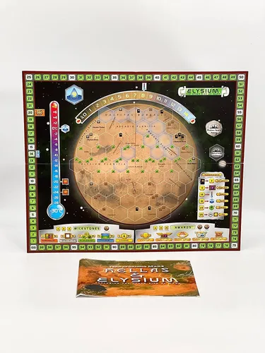 Vista 3 de Stronghold Games Terraforming Hellas & Elysium the Other Side of Mars Expansión Juego de mesa