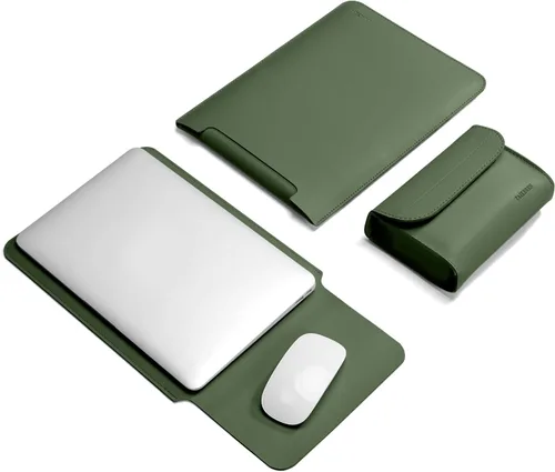 Vista 9 de Funda para laptop compatible con MacBook 12 A1534/Air 11 13 M1 A2337/Pro 13 A2338, 11.6-12.3 Acer Chromebook/HP Stream/ASUS/Surface Pro Gris