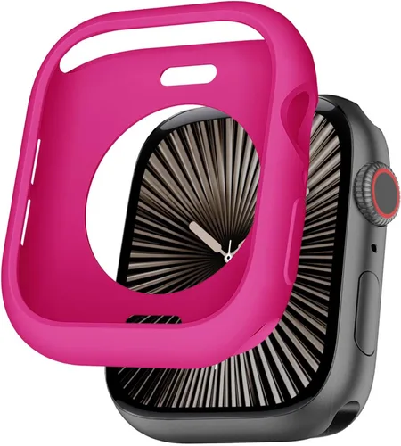 Vista 12 de BOTOMALL - Funda protectora para reloj 38mm 42mm 40mm 44mm (1.5 pulgadas, 1.65 pulgadas, 1.5 pulgadas, 1.73 pulgadas), poliuretano termoplástico