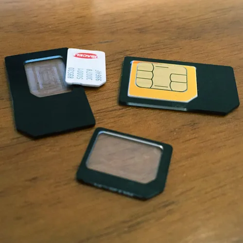 Vista 2 de iSYFIX Convertidor de adaptador de tarjeta Nano SIM 4 en 1 PARENT