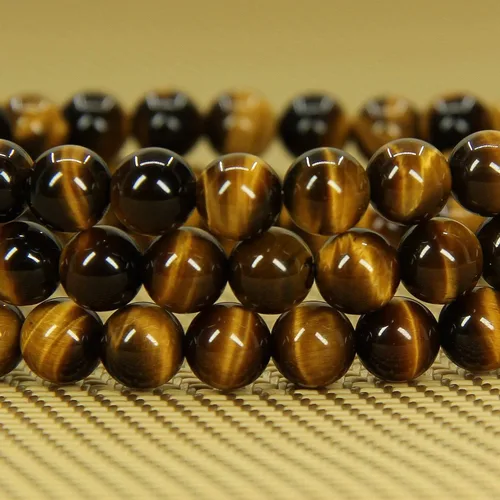 Vista 4 de Pulsera elástica hecha a mano con gemas semipreciosas de 1564de pulgada con cuentas redondas de 7pulgadas, unisex