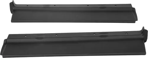 Vista 7 de ECOTRIC Llenadores de parachoques delantero de plástico ABS compatible con Cadillac ElDorado 1979-1985 negro (juego de 4 piezas)