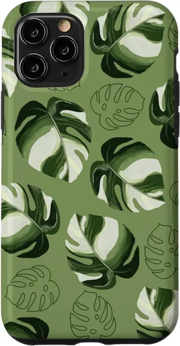 Vista 29 de Monstera Deliciosa Leaves Plant Leaf Botanical Nature Case for iPhone 16