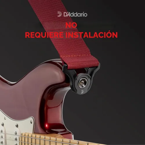 Vista 3 de D'Addario Auto Lock Guitar Strap - Acoustic & Electric Accessories
