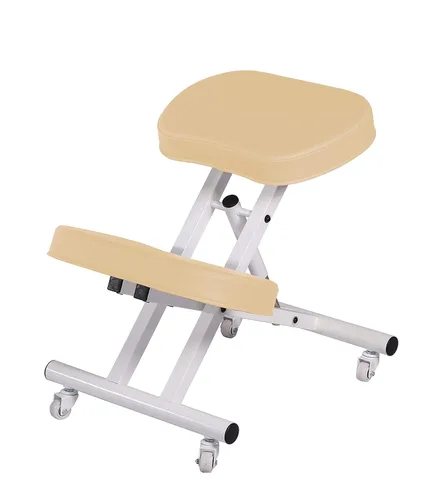 Vista 11 de Master Massage - Silla plegable ergonómica de madera para oficina, silla plegable de madera para corrección de postura en el hogar, mejora tu