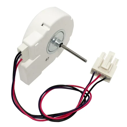 Vista 5 de Reemplazo del motor del ventilador del evaporador del refrigerador de 12V 4W para Midea BCD-330WTV 50240401000p ZWF-02-4 CW Congelador Condensador