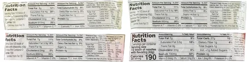 Vista 3 de Ramen Maruchan: surtido de 4 sabores, paquete de 24