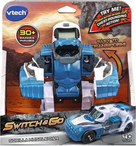 Vista 7 de VTech Switch and Go Gorilla Muscle Car
