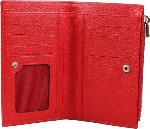 Vista 87 de Grande -2804 Cartera para mujer, Naranja, Minimalista