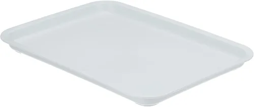 Vista 8 de PATIKIL Bandeja de comida rápida de 12 x 9, bandeja rectangular multiusos de plástico reutilizable para cafetería, restaurante, cocina en casa, Azul