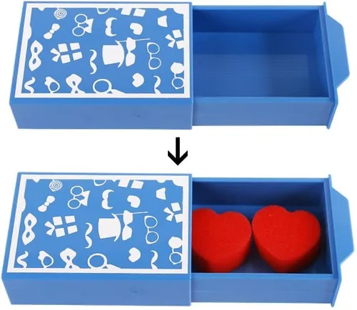 Vista 2 de SUMAG La caja Trucos de magia Objetos que aparecen en caja vacía Producción de cerca mentalismo ilusiones Trucos de magia Accesorios fáciles