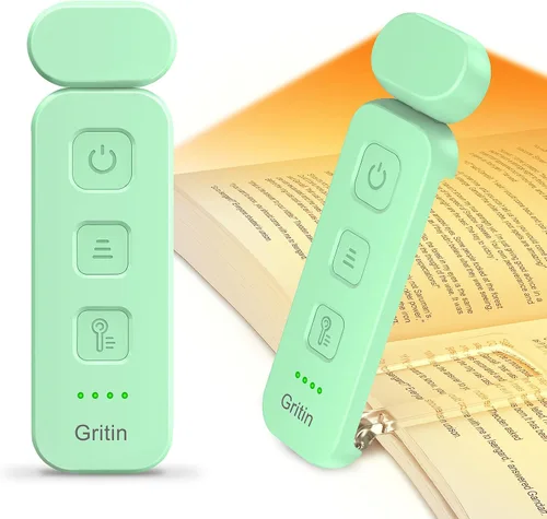 Vista 9 de Luz de lectura Gritin, luz recargable para leer en la cama