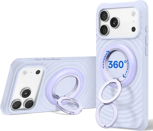 Vista 23 de SYNCWIRE Soporte magnético para anillo de teléfono, para soporte MagSafe para teléfono 360° Rotation, Double-Sided Magnet, Cell Phone Grip Finger