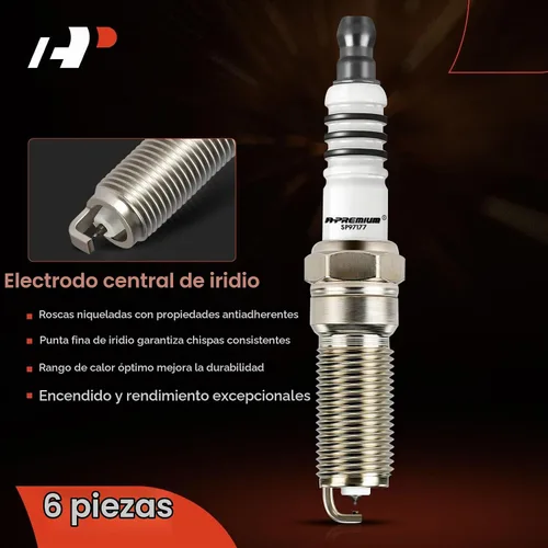 Vista 3 de A-Premium Bujías de Iridio Platino Compatibles con Ford F-150 2011-2019, Explorer 2013-2019, Transit-150, Transit-250, Transit-350, Transit-350 HD