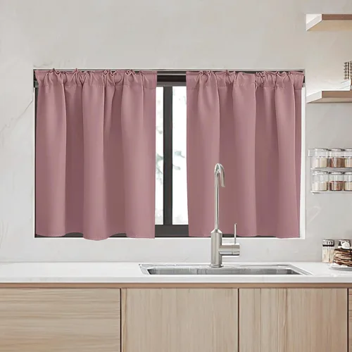 Vista 289 de RYB HOME Cortinas 100% opacas para autocaravana, aislamiento térmico, oscurecimiento total de la habitación, cortinas reductoras de ruido