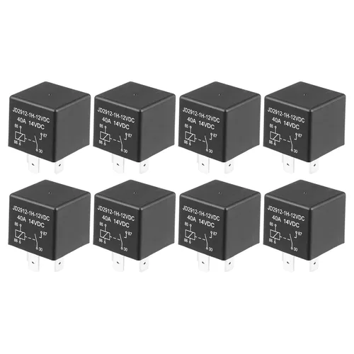 Vista 7 de X AUTOHAUX 2 unids Relé de coche 4 Pin 12V 40Amp SPST Modelo JD2912-1H-12VDC 40A 14VDC Interruptor de relé automotriz