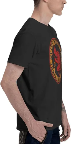 Vista 3 de My Life with The Thrill Kult - Camiseta de manga corta para hombre, transpirable, casual, cuello redondo, para gimnasio, entrenamiento, atlética