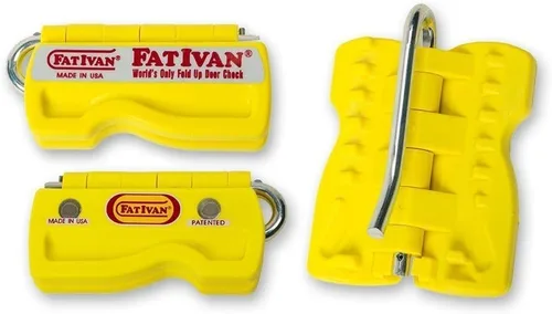 Vista 8 de Producto original de Fat Ivan - Cuña plegable para puerta con imán Rojo