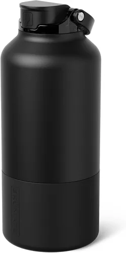 Vista 66 de BrüMate Rise - Botella de agua de 25 onzas con pajita de silicona cubierta 100 % a prueba de fugas, botella de agua de acero inoxidable aislada
