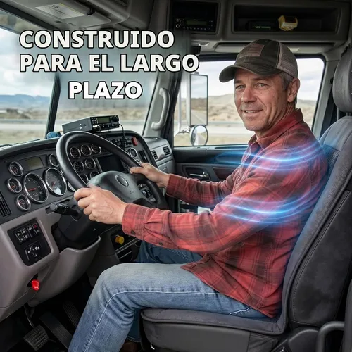 Vista 8 de ZONETECH Cojín de enfriamiento para asiento de auto 12V negro, temperatura ajustable, cómodo cubreasiento de auto