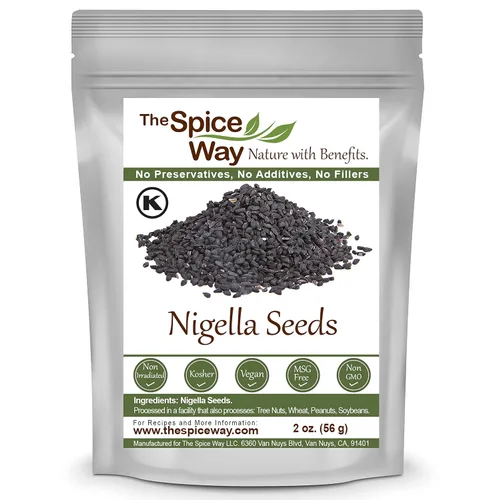 Vista 2 de The Spice Way Semillas Nigella 2 onzas, pimienta Alepo 4 onzas y polvo de zumaque de 2 onzas