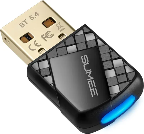 Vista 9 de Adaptador USB Bluetooth 5.0 dong, transmisor inalámbrico Bluetooth receptor para PC, portátil, computadora de escritorio, música estéreo, música