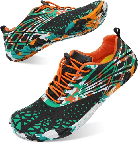 Vista 3 de Scurtain Unisex Mens Womens Athletic Hiking Water Shoes Quick Dry Barefoot Aqua Shoes Swim Shoes Beach Shoes with Drainage