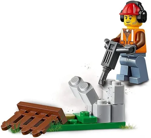 Vista 2 de LEGO City Kit de grandes vehículos 60219 Kit de construcción (88 piezas)