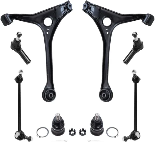 Vista 14 de Detroit Axle - Kit de brazos de control de extremo de 8 piezas para Toyota 2001-2003 Highlander 2002-2003 Camry Lexus ES300, 2 conjuntos de brazos